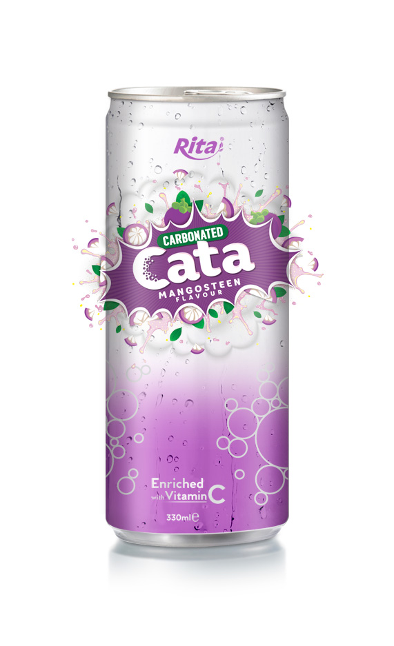 330ml Carbonated Mangosteen Flavor Drink